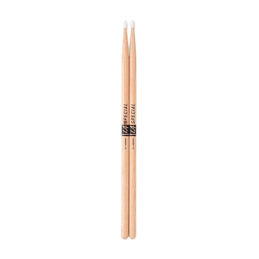 Promark LA Special 7a Unlabelled Drumstick - 16" Length; 0.512'' Diameter