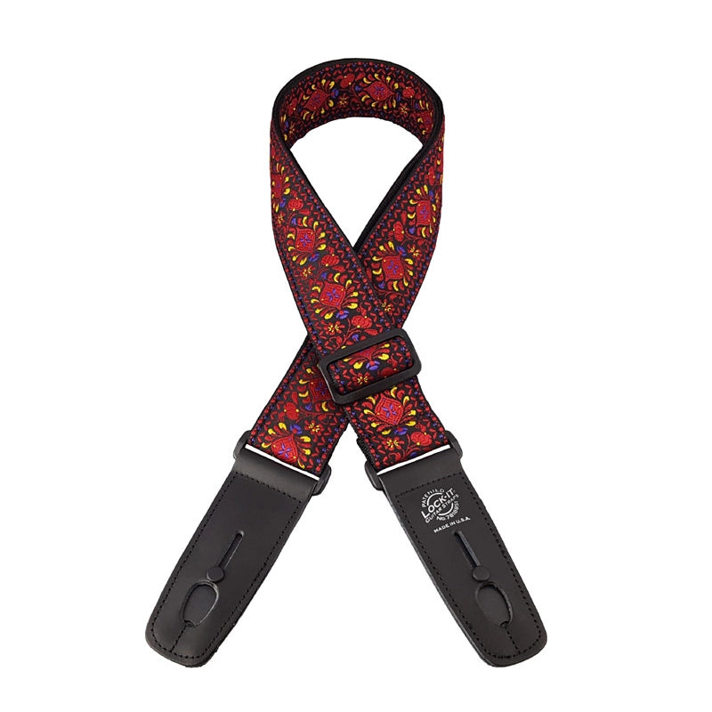 Lock-It Straps Retro Vintage Series Jacquard Strap With Locking Ends - Moroccan Twist