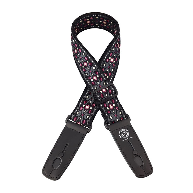 Lock-It Straps Retro Vintage Series Jacquard Strap With Locking Ends - Defender
