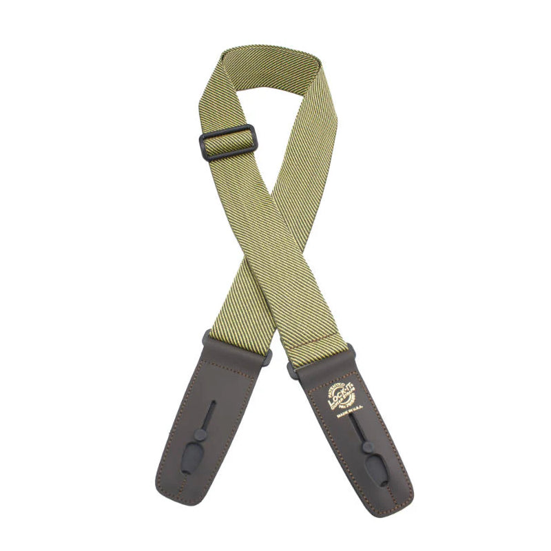 Lock-It Straps Designer Series 2" Guitar Strap With Locking Ends - Tweed