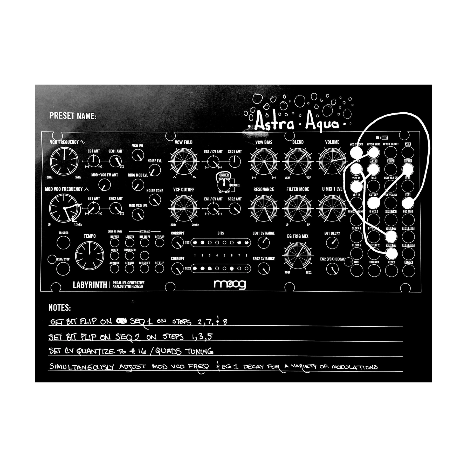 Moog Labyrinth Semi-modular Parallel Generative Analog Synthesizer - B-Stock