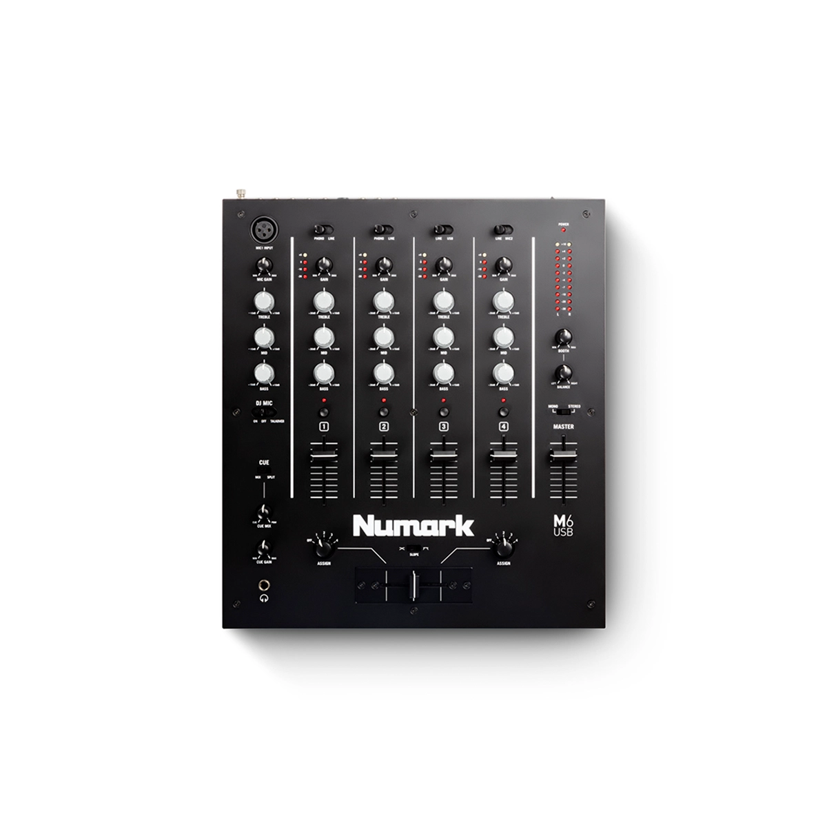 Numark M6 USB 4-Channel USB DJ Mixer