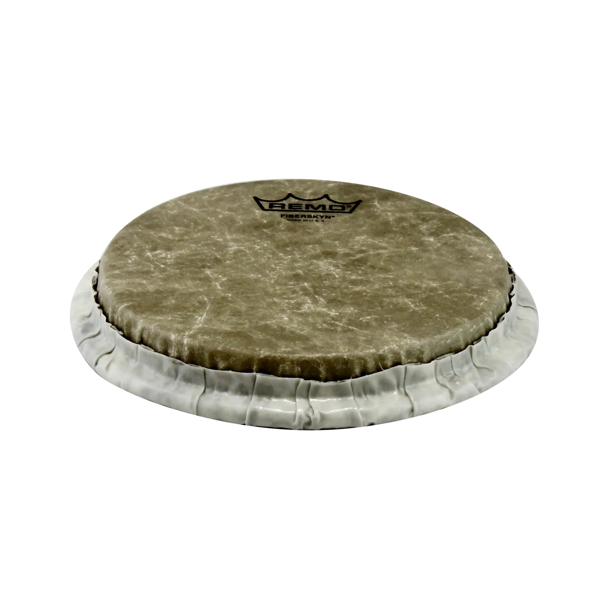 Front view of Remo Tucked 7.15" Fiberskyn Bongo Drumhead