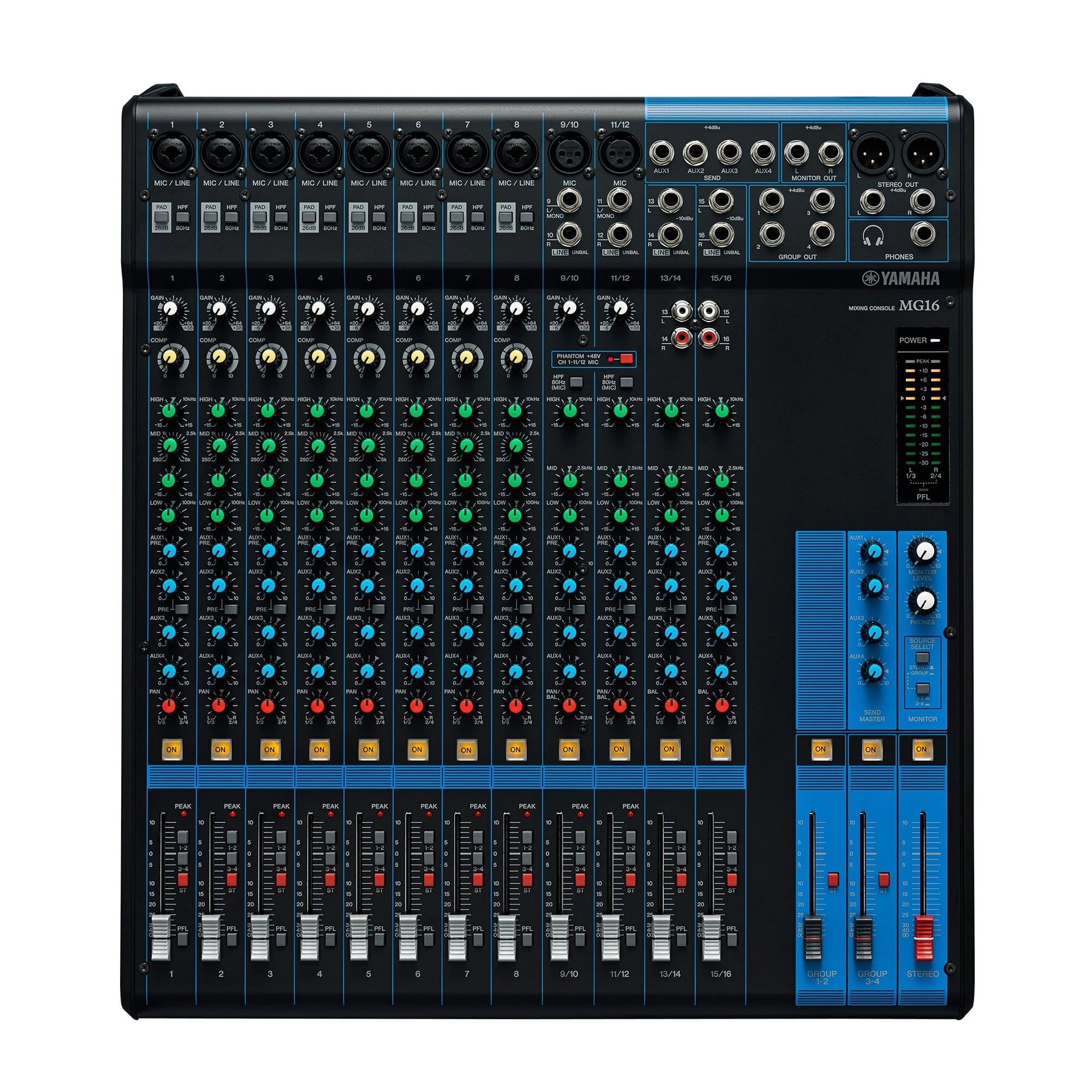 Yamaha 16-Channel MG16 Analog Mixer