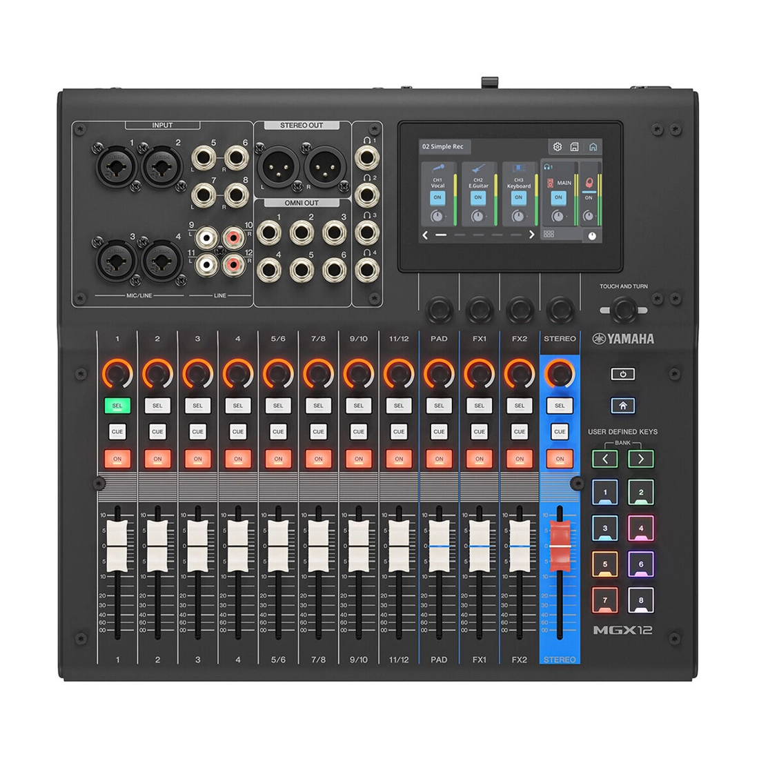 Yamaha MGX12 18-Channel Digital Mixing Console