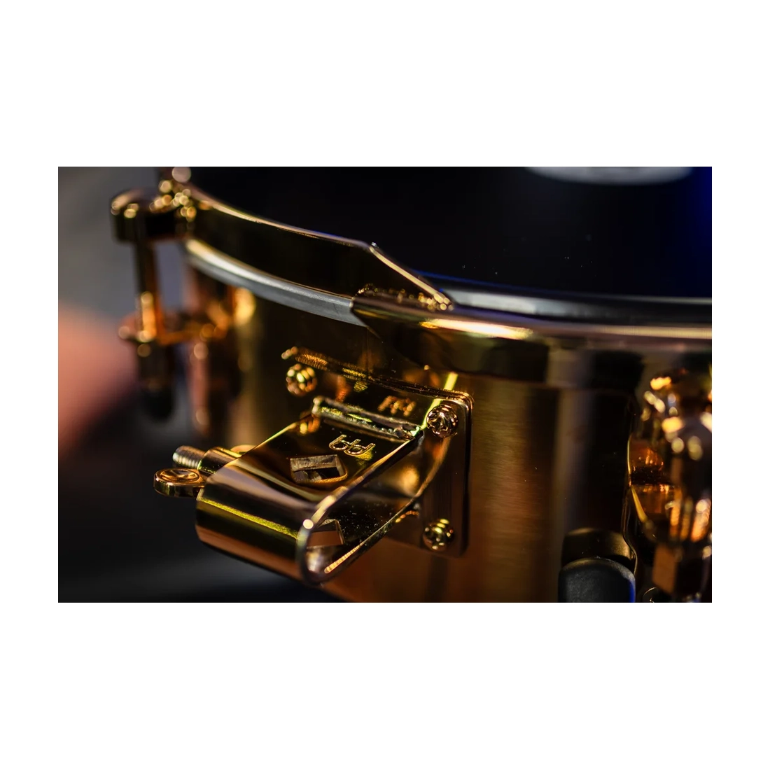 Meinl Percussion Taku Hirano Signature Hand-Bale - 13 inches - Gold clip close up