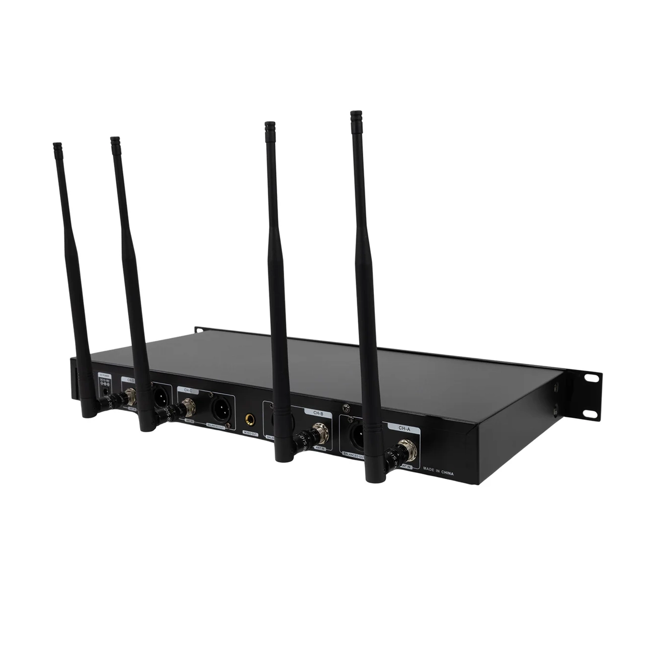 Blastking MHU404 Four Handheld UHF Wireless Microphone System
