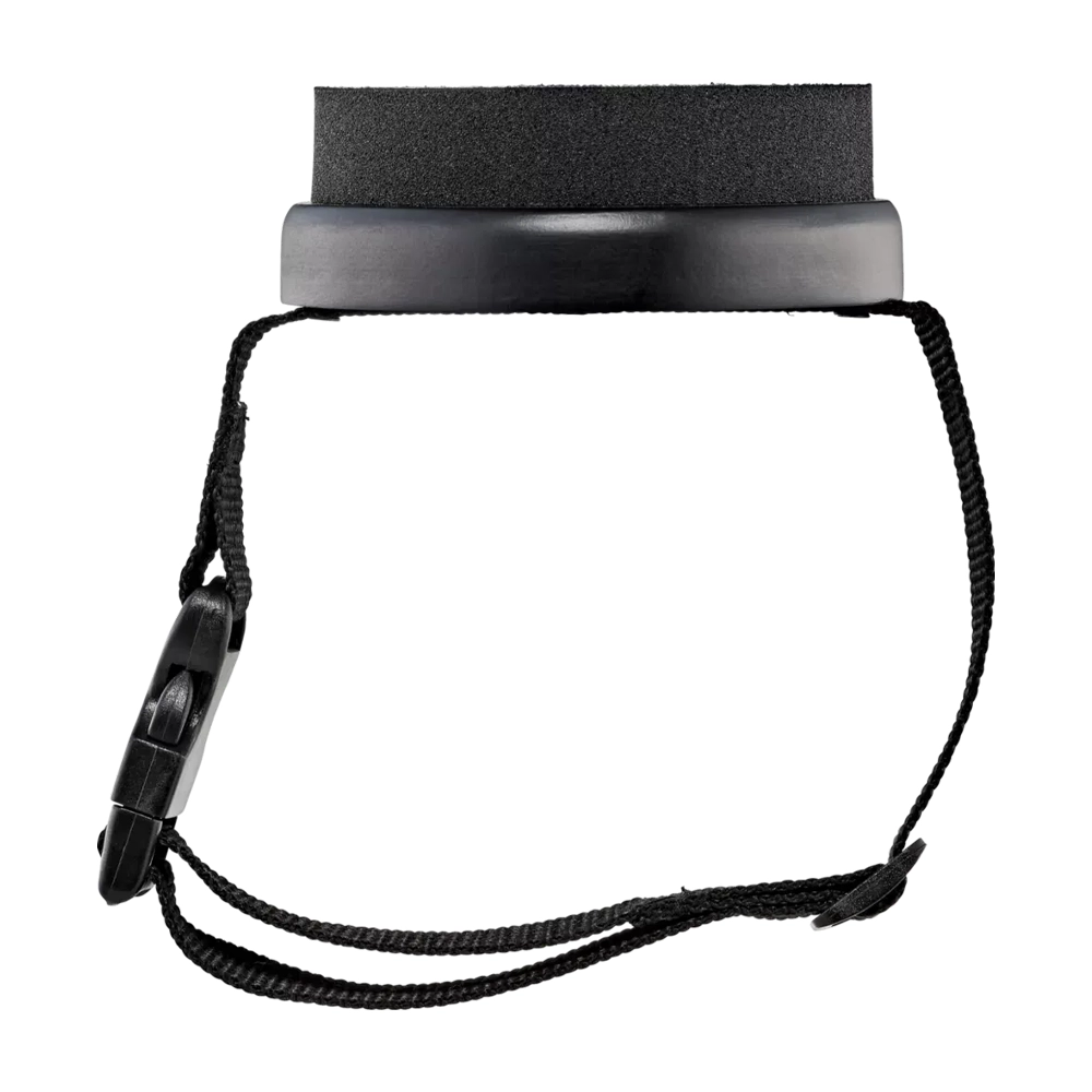 Meinl Cymbals MKMP4BK Knee-Mounted Marshmallow Practice Pad - Black front view