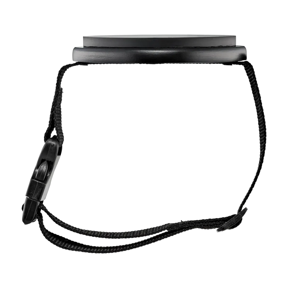 Meinl Cymbals MKPP4BK Knee Mounted Practice Pad - Black front side view