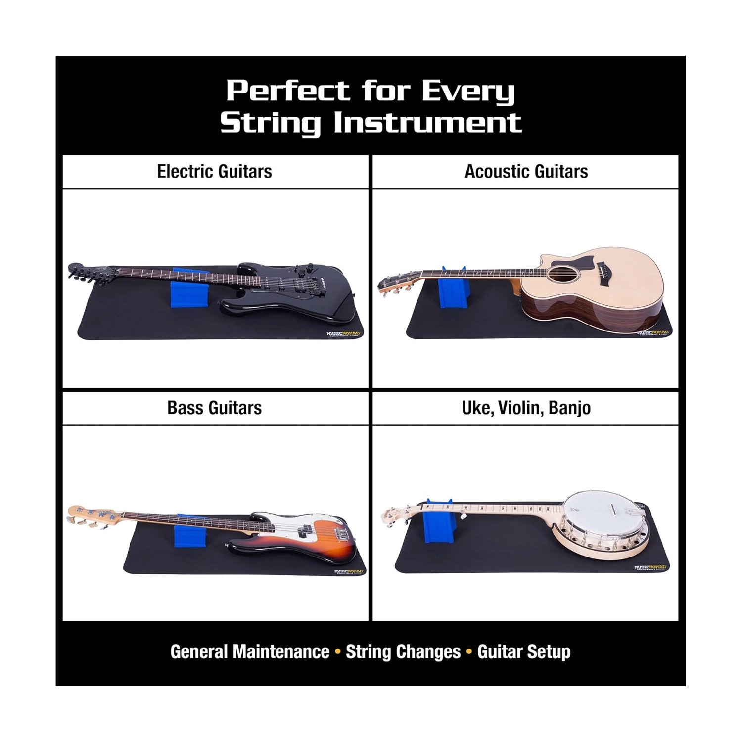 MusicNomad Ultimate At Home Guitar And Bass Workstation