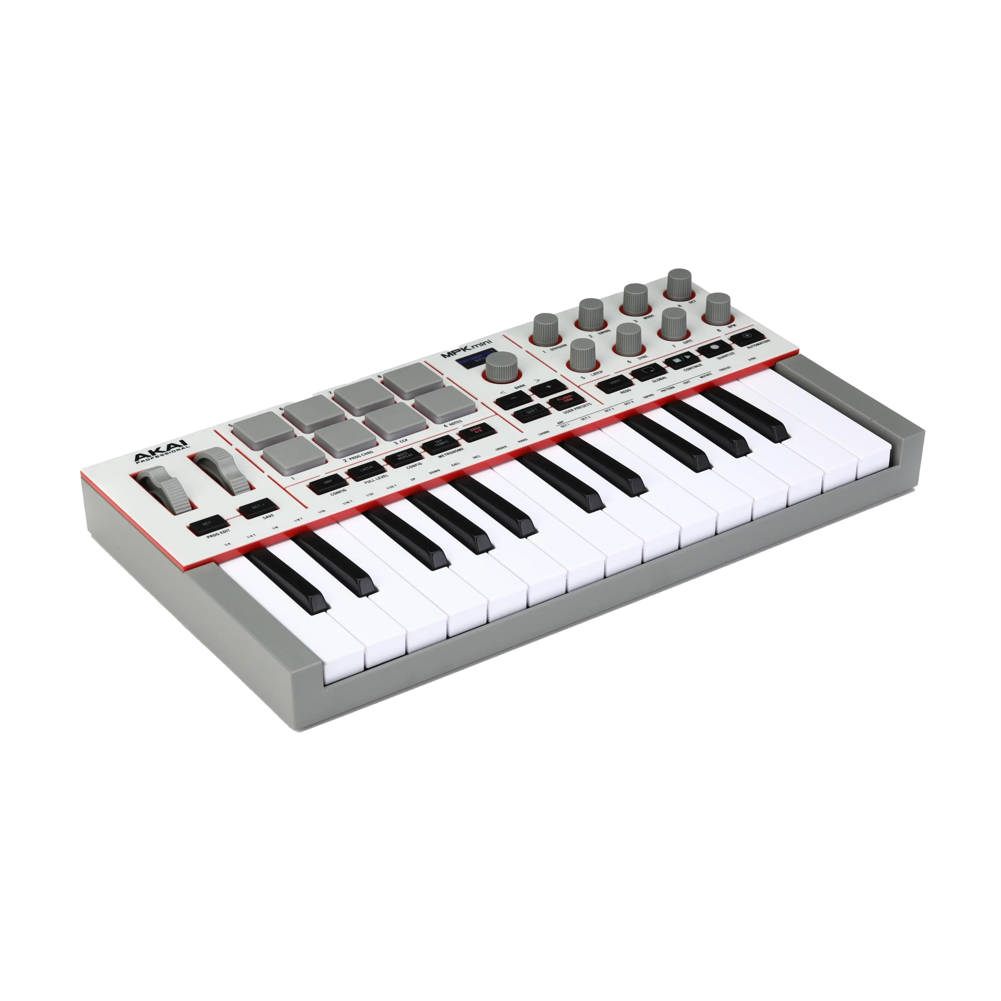 Akai Professional MPK Mini IV 25-Key Midi Keyboard Controller - White Akai Professional MPK Mini IV 25-Key Midi Keyboard Controller - White