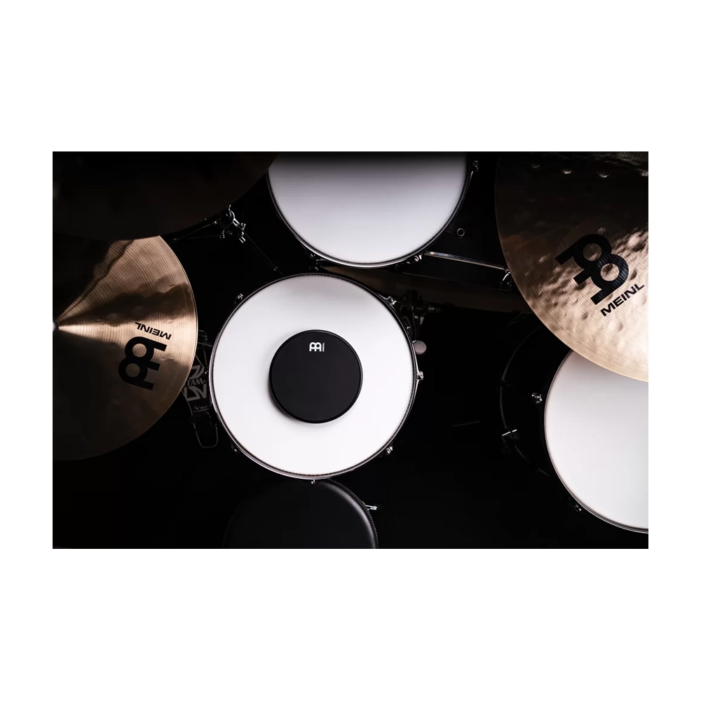 Meinl Cymbals 6" Silicone Practice Pad - Black Lifestyle