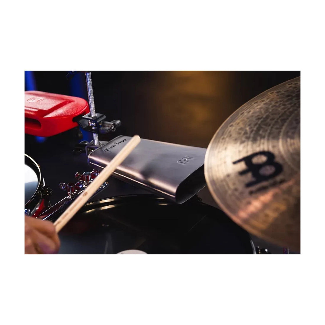 Meinl Percussion MR-AMB 8" Manolito Rodriguez Mambo Cowbell - Antique Finish