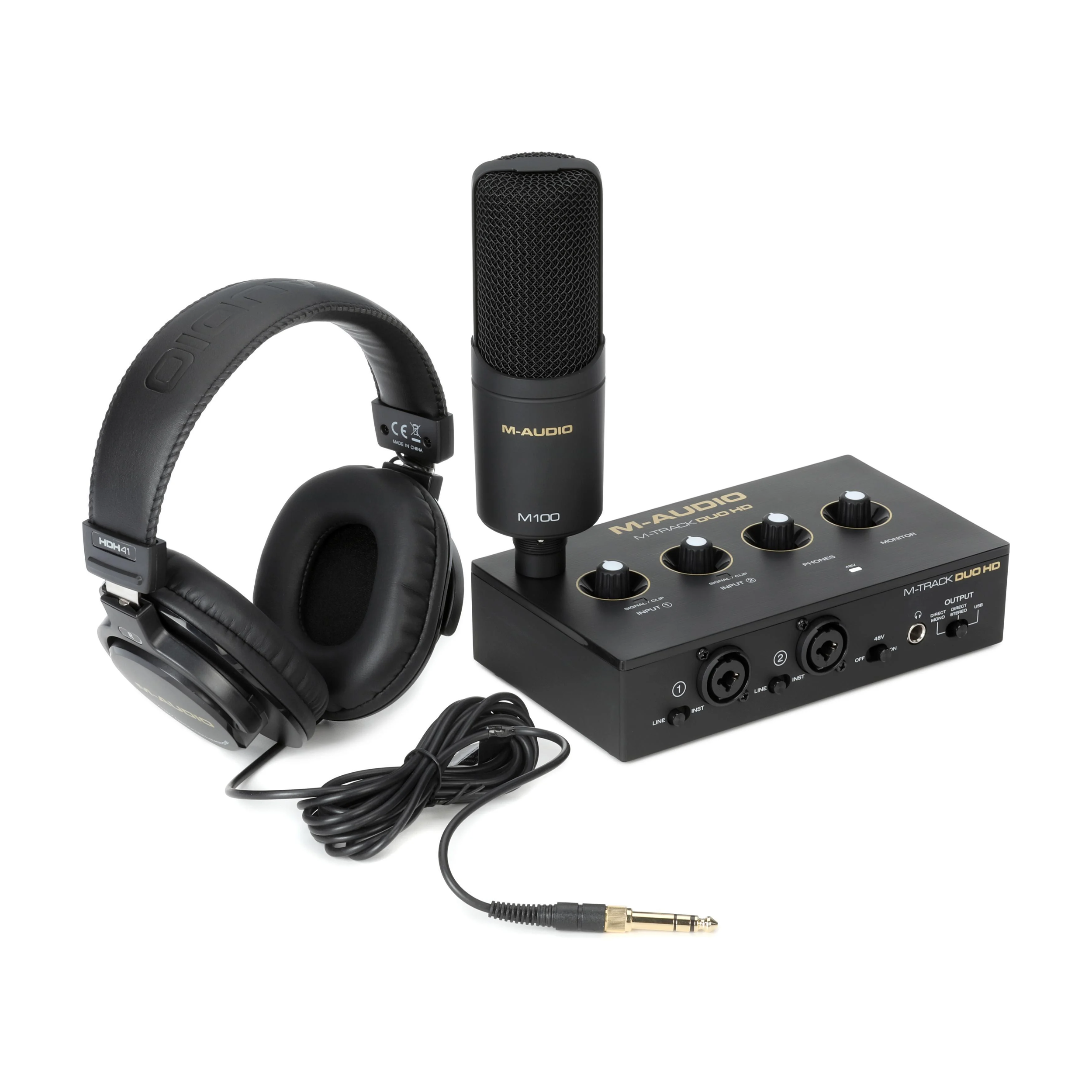 M-Audio M-Track Duo HD Producer Pack