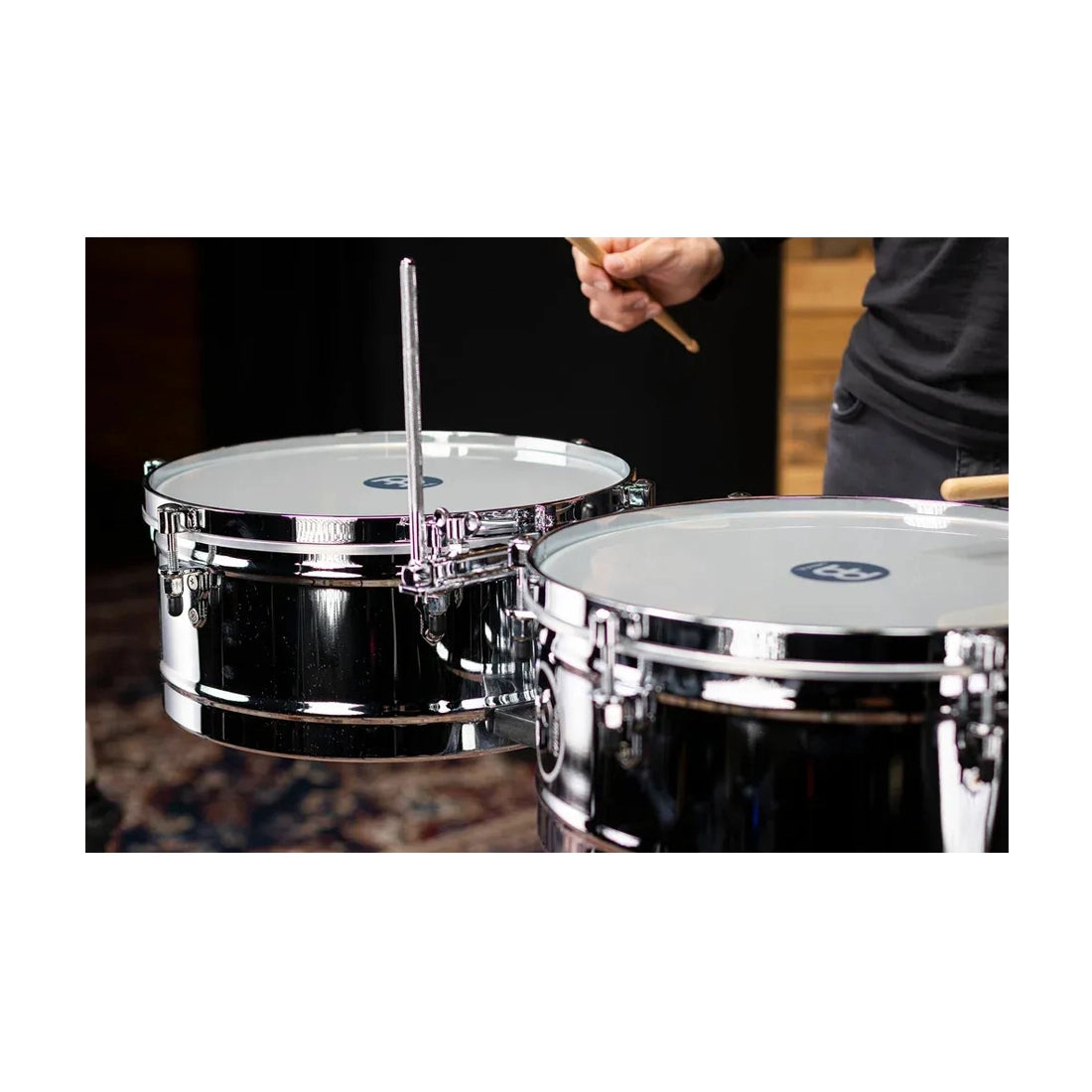 Meinl Marathon Series 14" & 15" Chrome Timbales