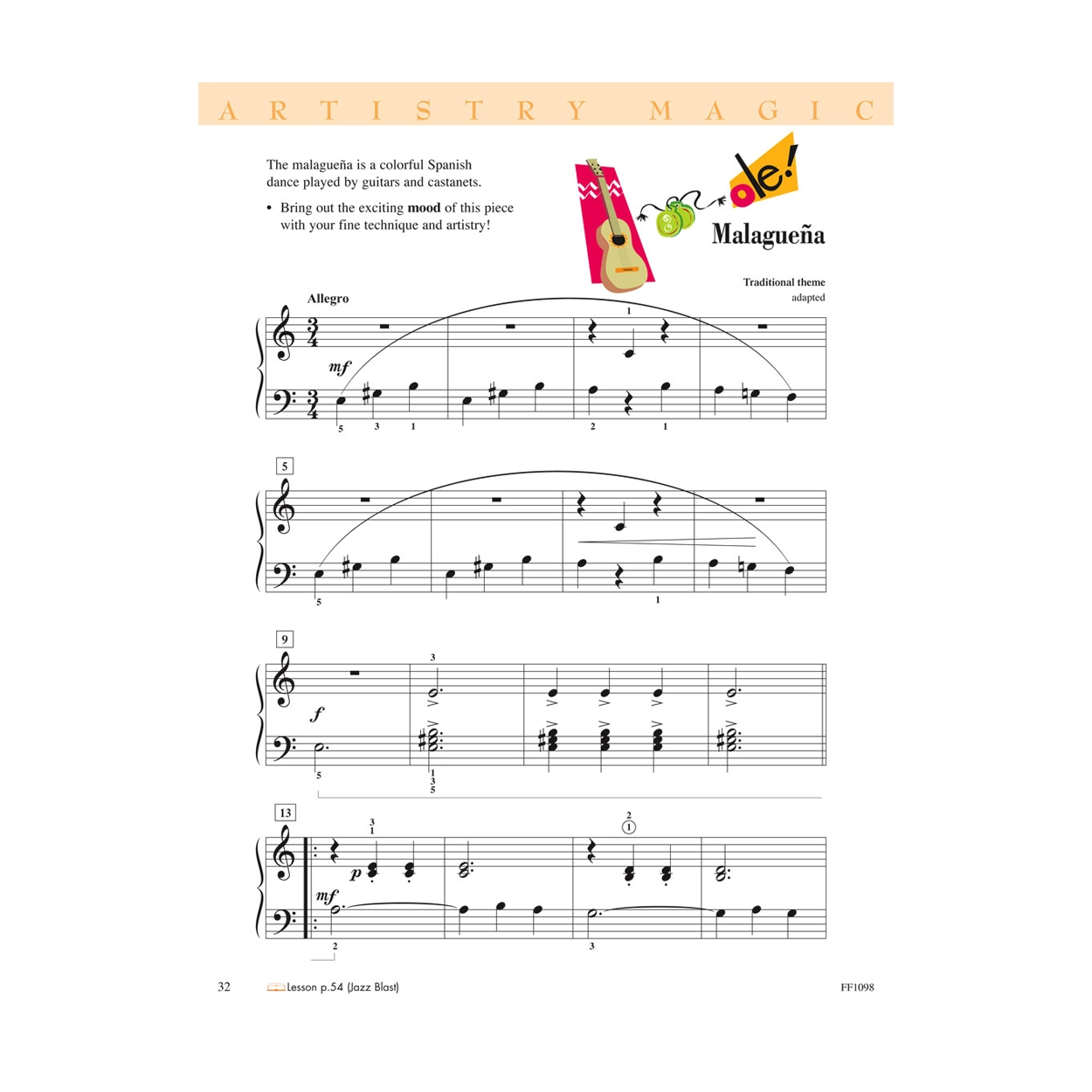 Closer Look Level 2A – Technique & Artistry Book – 2nd Edition Piano Adventures