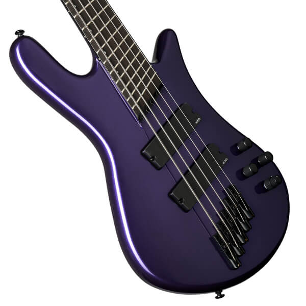 Spector Ns Dimension High Performance 5 Multi-Scale 5-String Bass Guitar - Plum Crazy Gloss