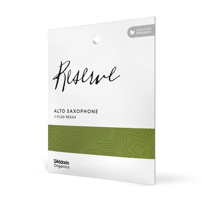 D'Addario Organics alto saxophone reeds 3- Pack