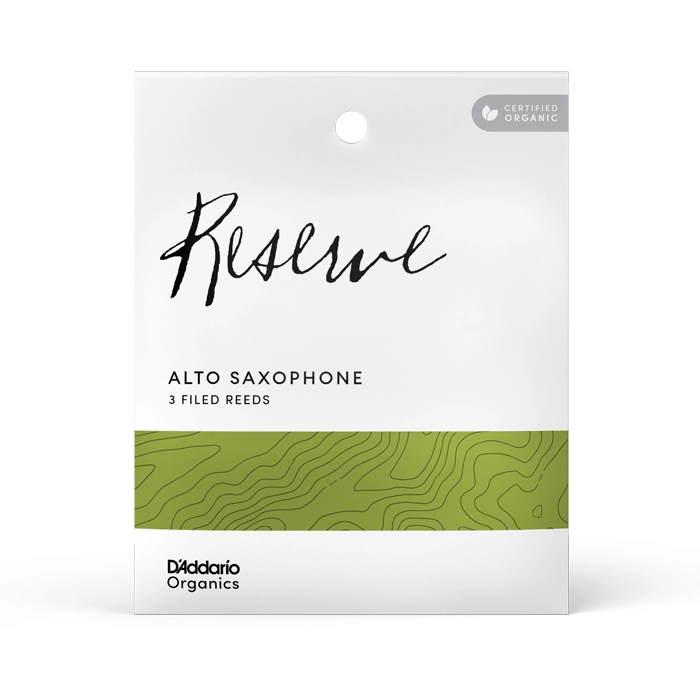 D'Addario Organic Reserve 3 Pack Alto Saxophone Reeds ODJR0325 - #2.5