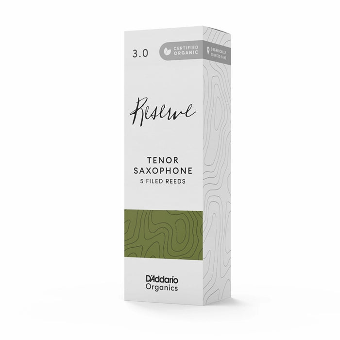D'Addario Organic Reserve 3 Pack Tenor Saxophone Reeds ODKR0530 - #3