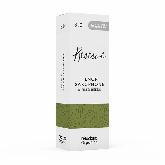 D'Addario Organic Reserve 3 Pack Tenor Saxophone Reeds ODKR0530 - #3