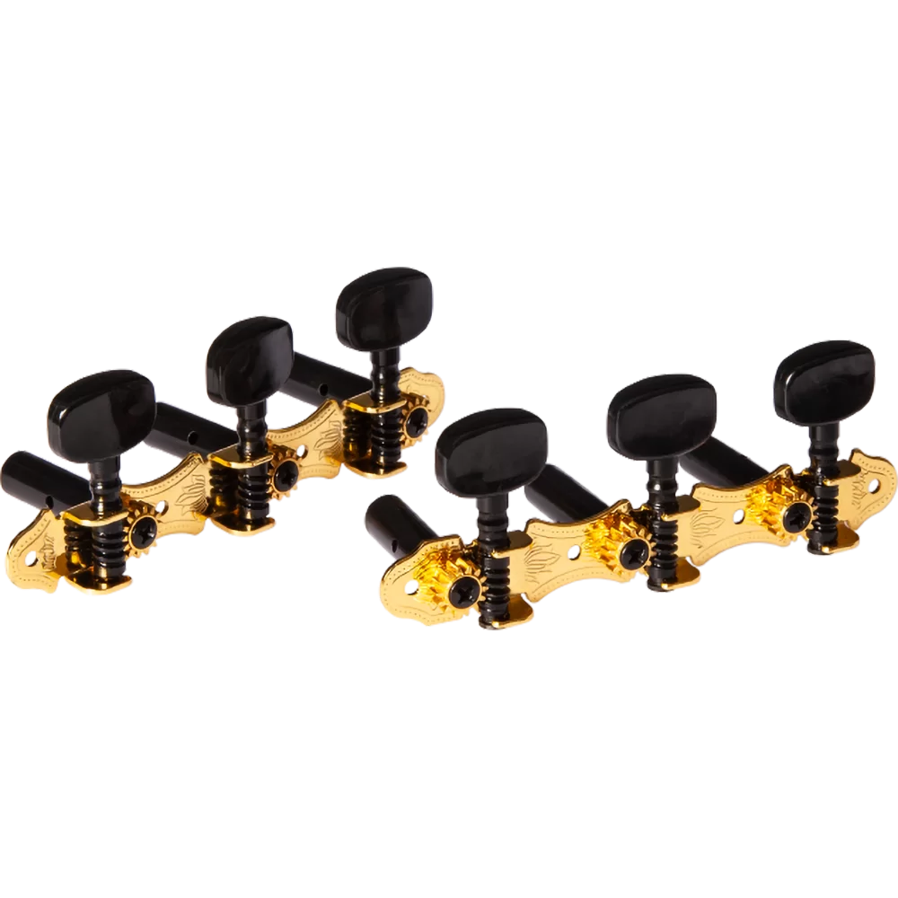 Ortega Family Series Guitar Tuning Machines Gold/Black