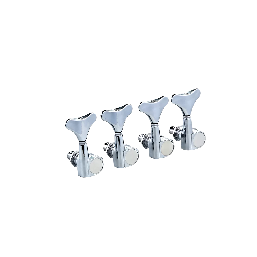Ortega OTMEB4L Guitars Die Cast Bass Guitar Tuning Machines - Chrome