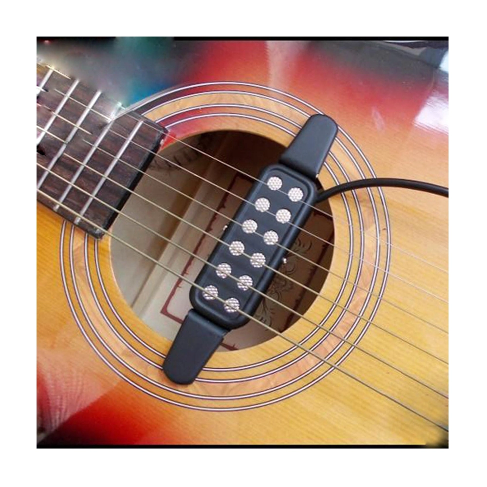 PBS P-012 Acoustic Guitar Pickup - Electric Transducer with Cable 1/4" Mono Jack