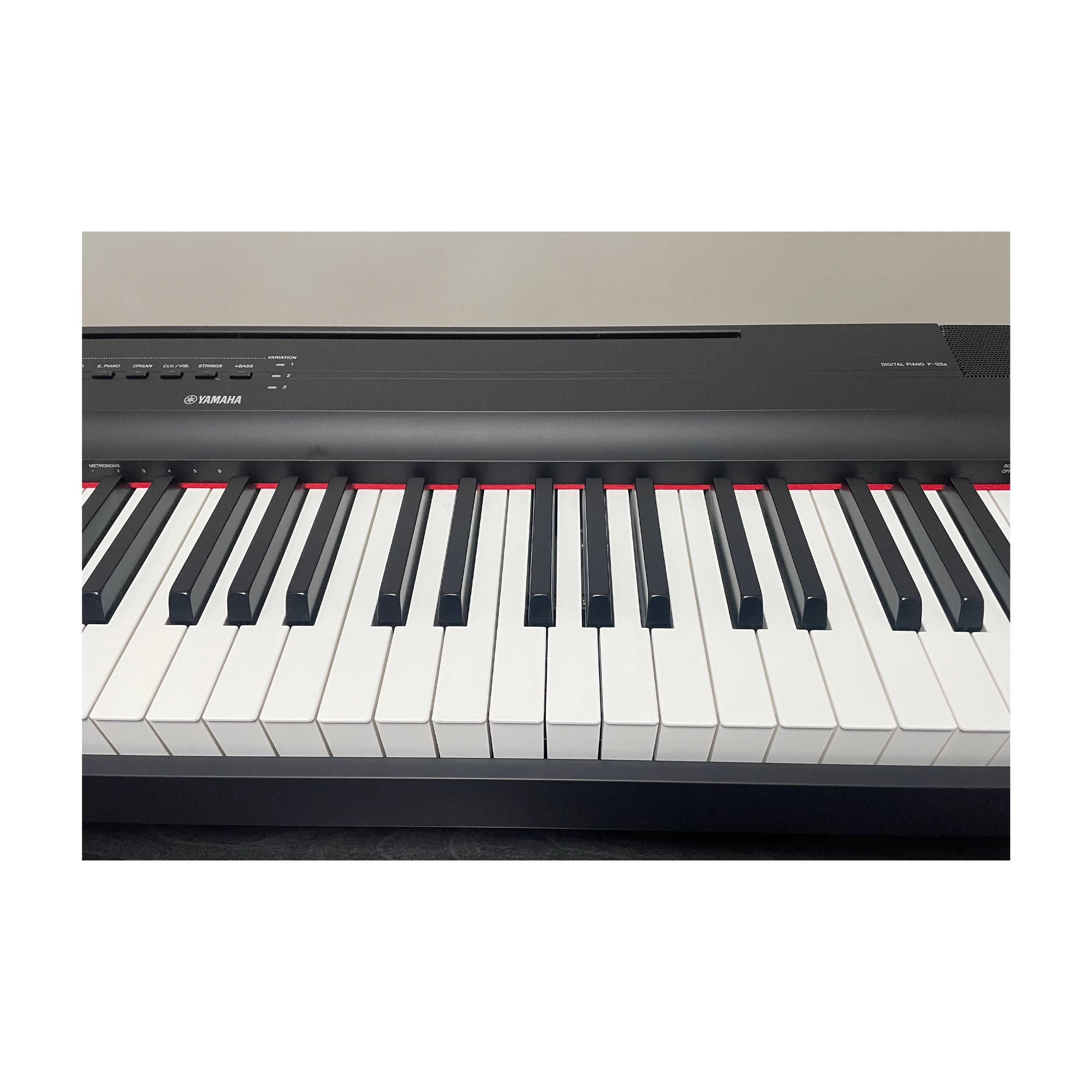 Yamaha P-125 88 Key Digital Piano - Black - B-Stock