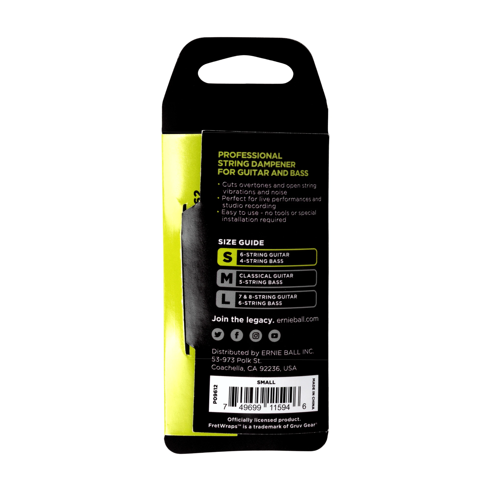 Ernie Ball FretWrap by Gruv Gear - Small