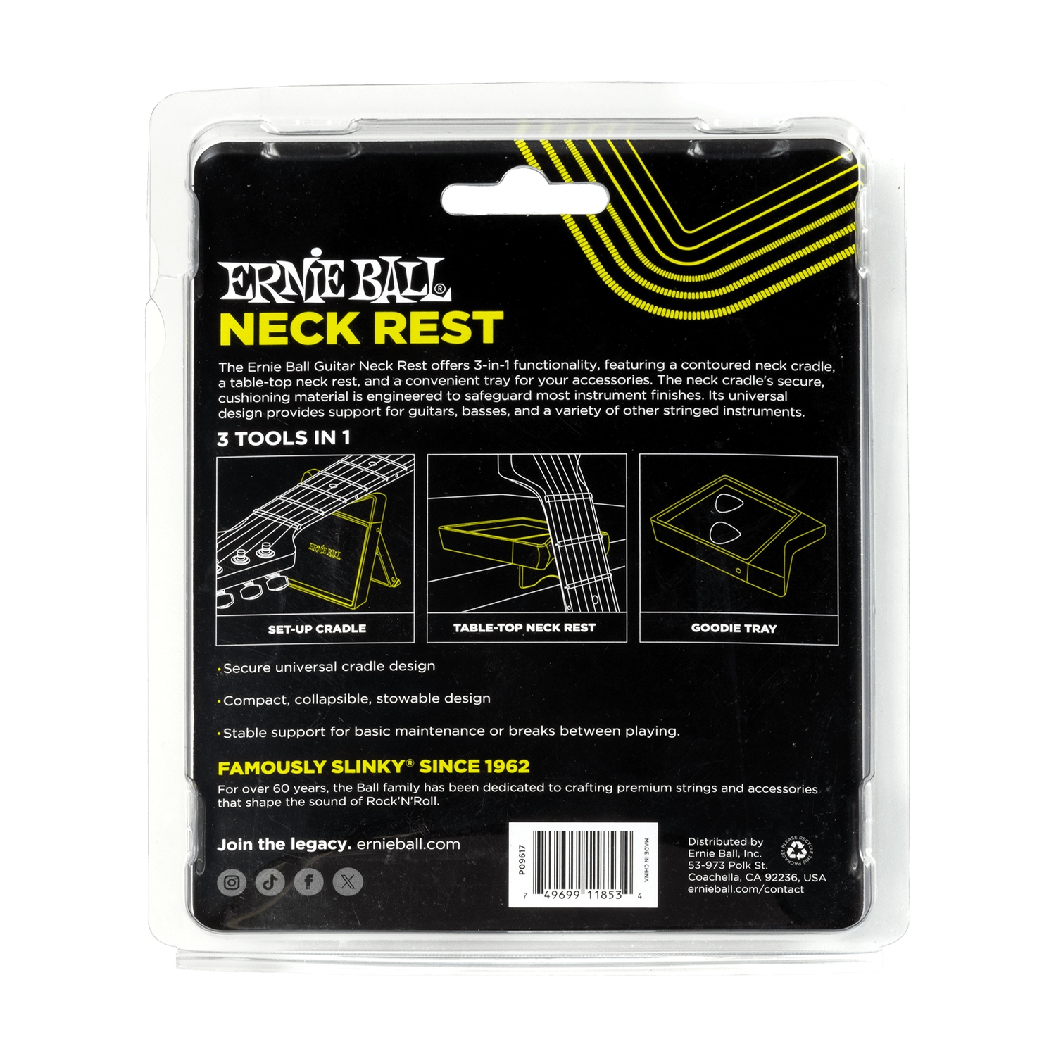 Ernie Ball Guitar Neck Rest
