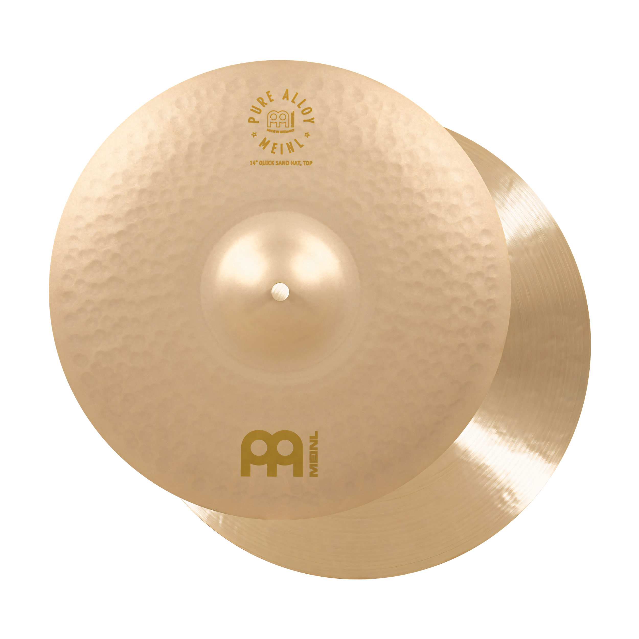 Meinl Cymbals Benny Greb Signature Pure Alloy Quick Sand Hi-Hats - 14"