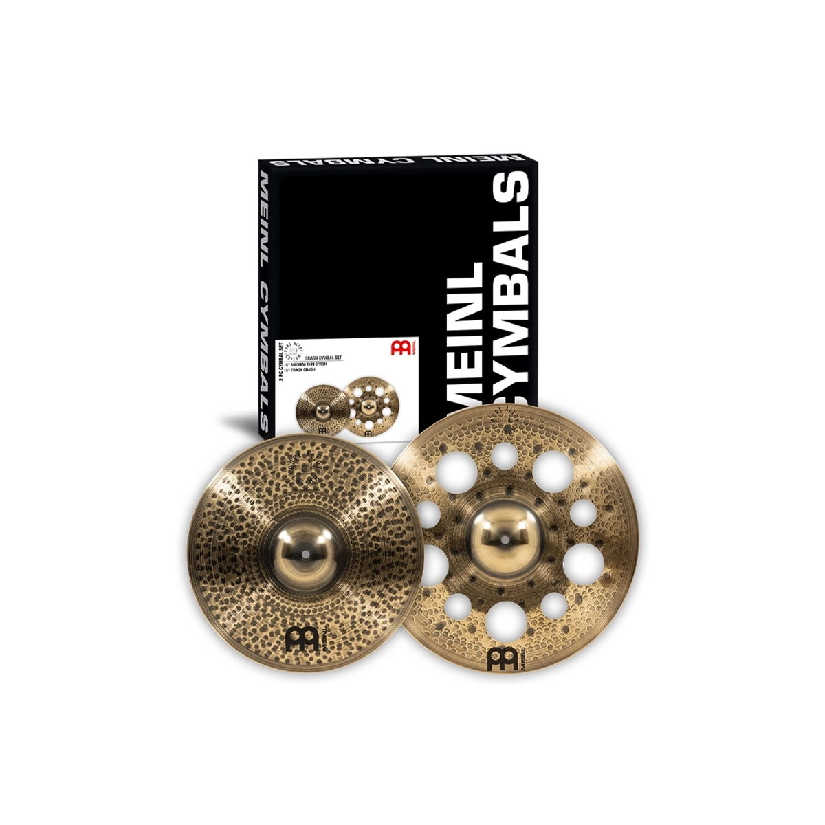 Meinl Pure Alloy Custom PAC1618 Crash Cymbal Set