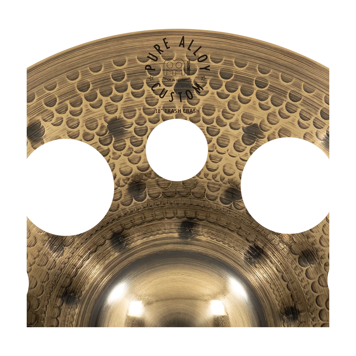 16" Medium Crash top close up