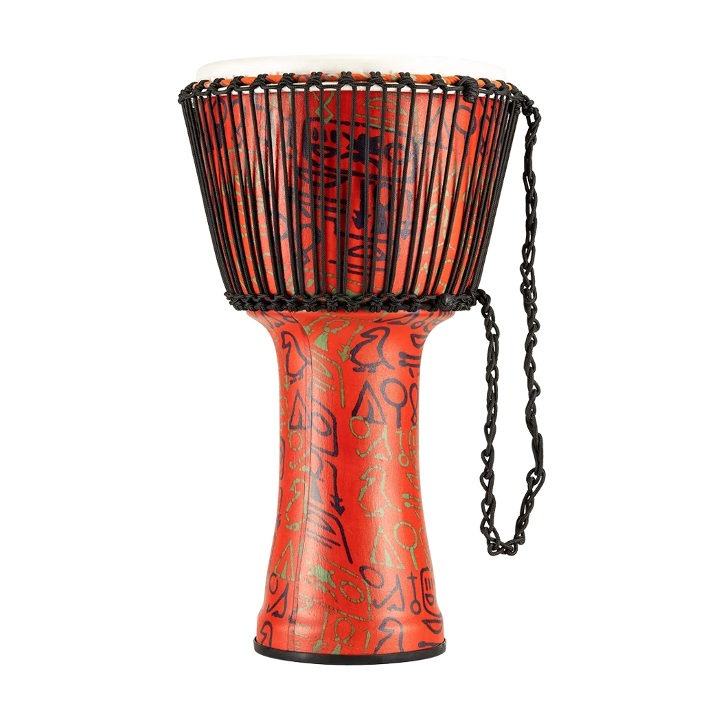 Meinl 14" African Djembe, Pharaohs Script - Goat Skin Head