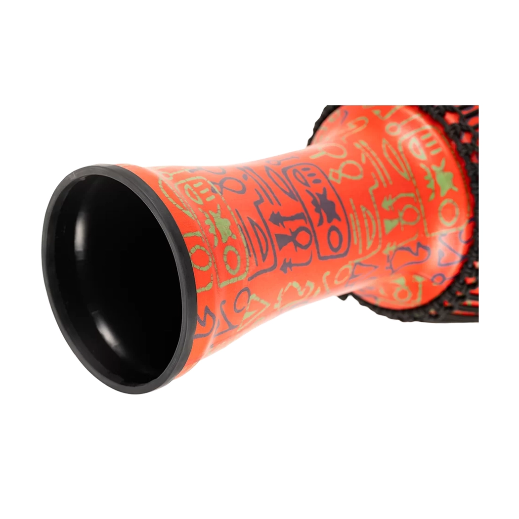 Meinl 14" African Djembe, Pharaohs Script - Goat Skin Head