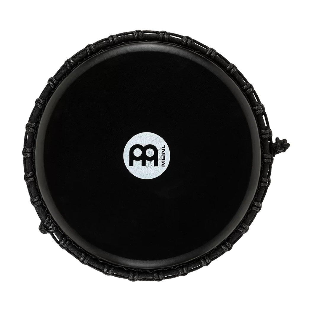 Meinl 12" Rope Tuned Travel Series Djembe - Phantom Black