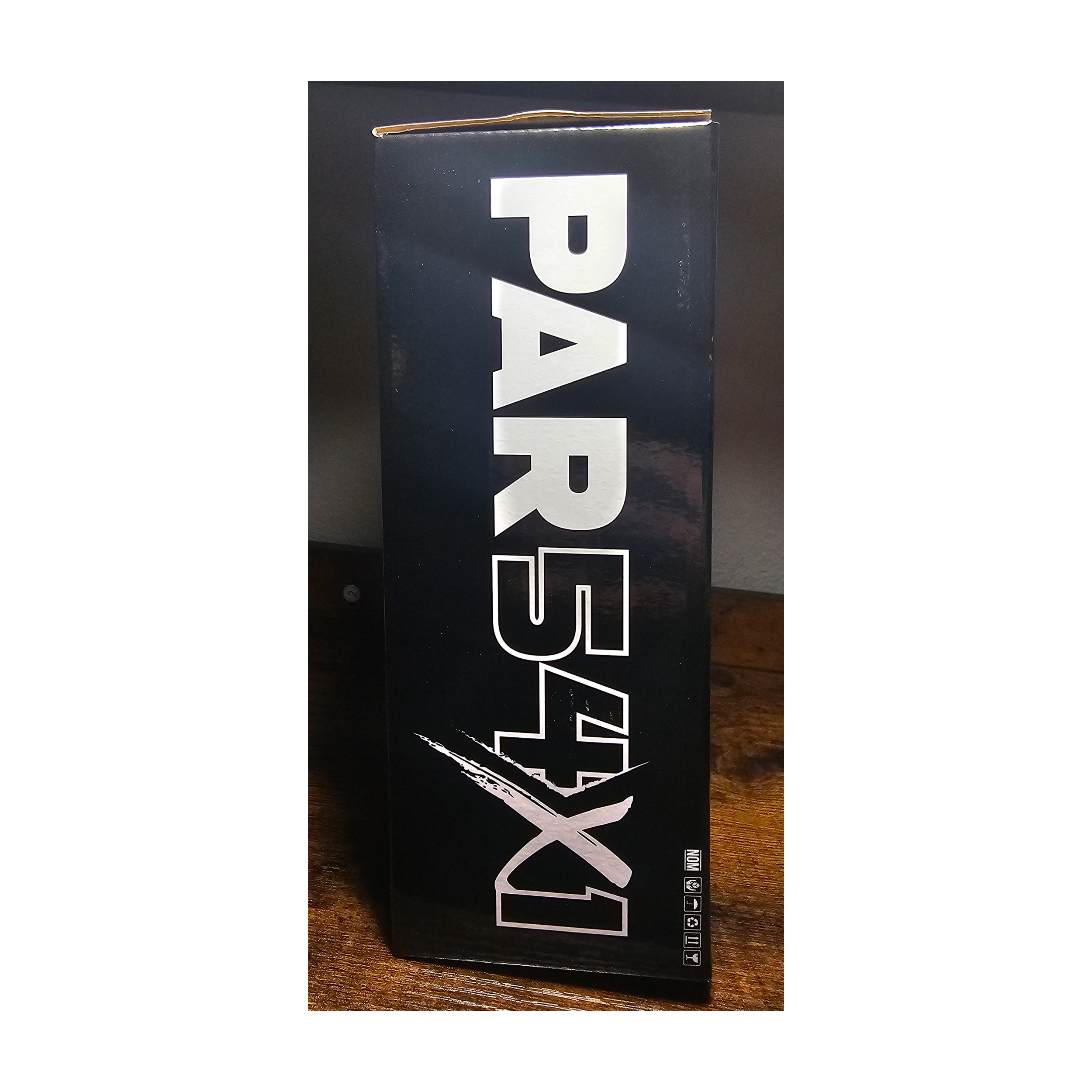 Lite Tek Led Lights PAR-54X1RGB side panel view Packaging