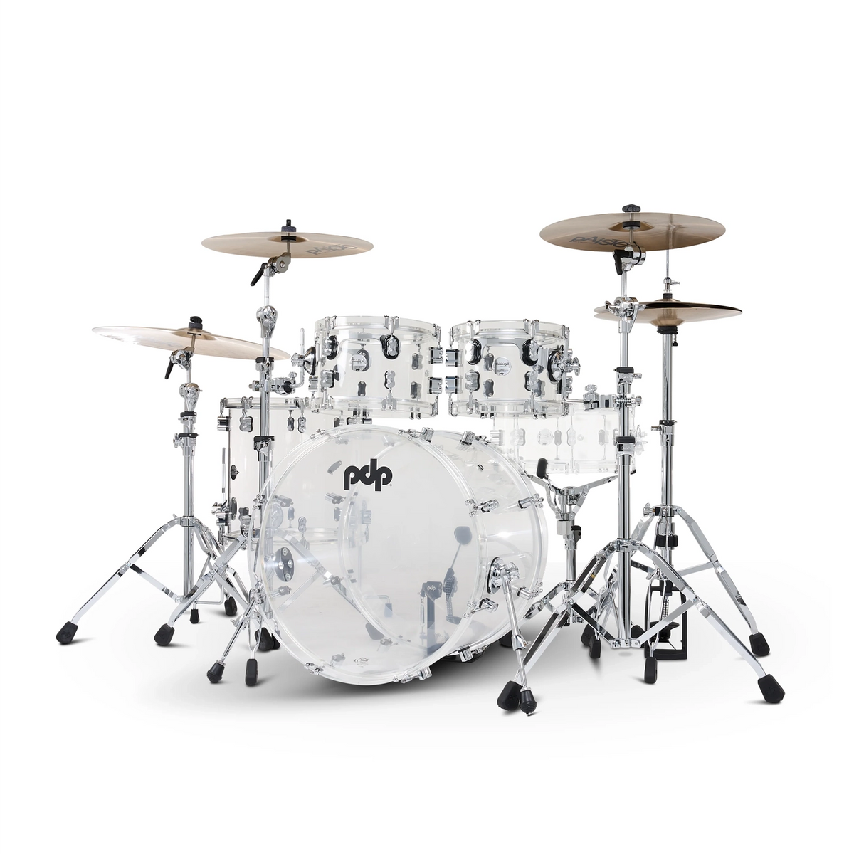 PDP Concept Acrylic 4-Piece Shell Pack - Clear