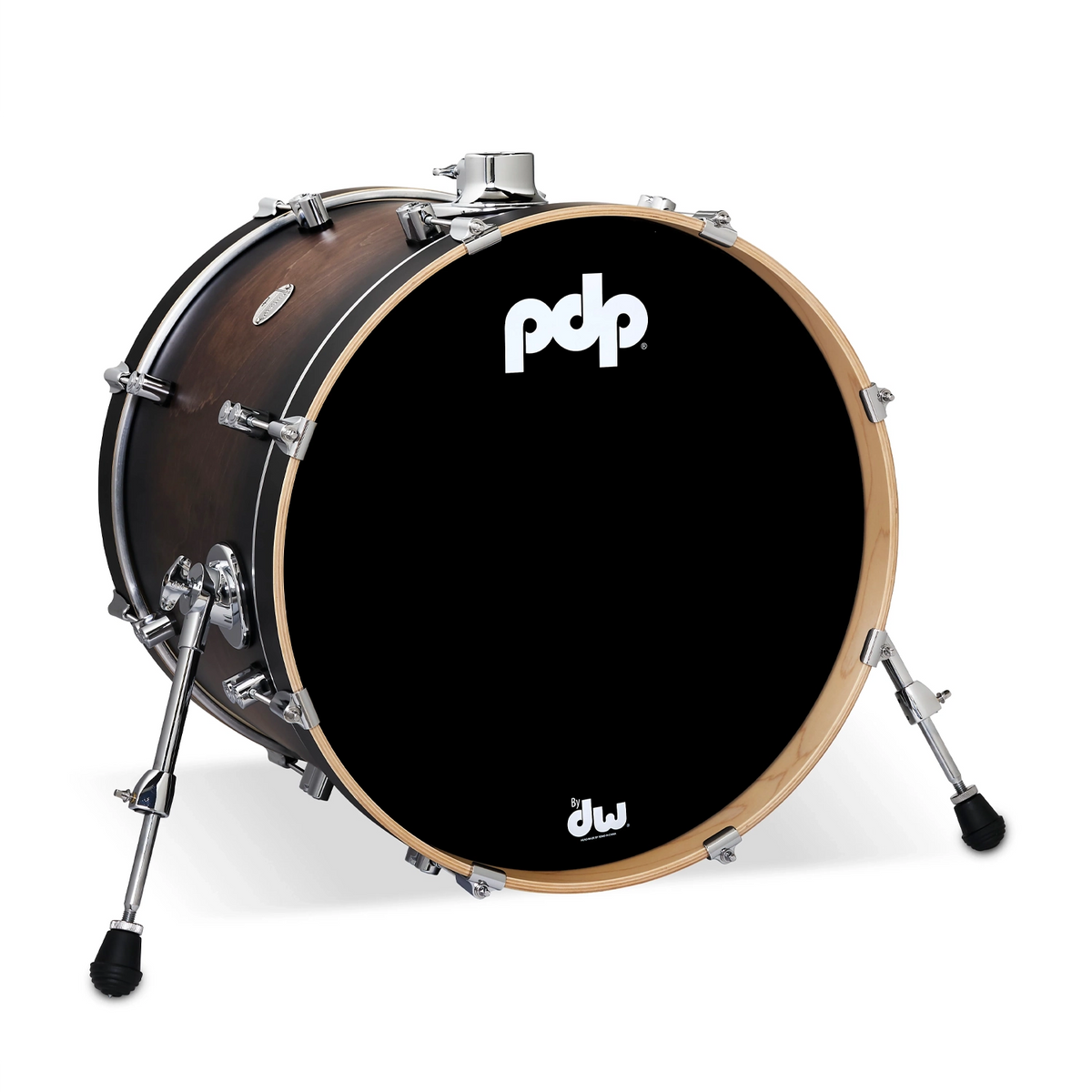 PDP Concept Maple 16x20 Bass Drum - Charcoal Burst
