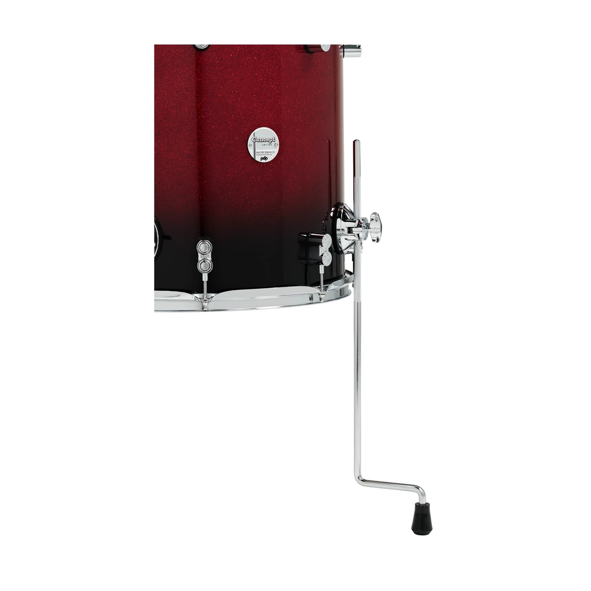 PDP Concept Maple 3 Piece Bop Kit - Red To Satin Black