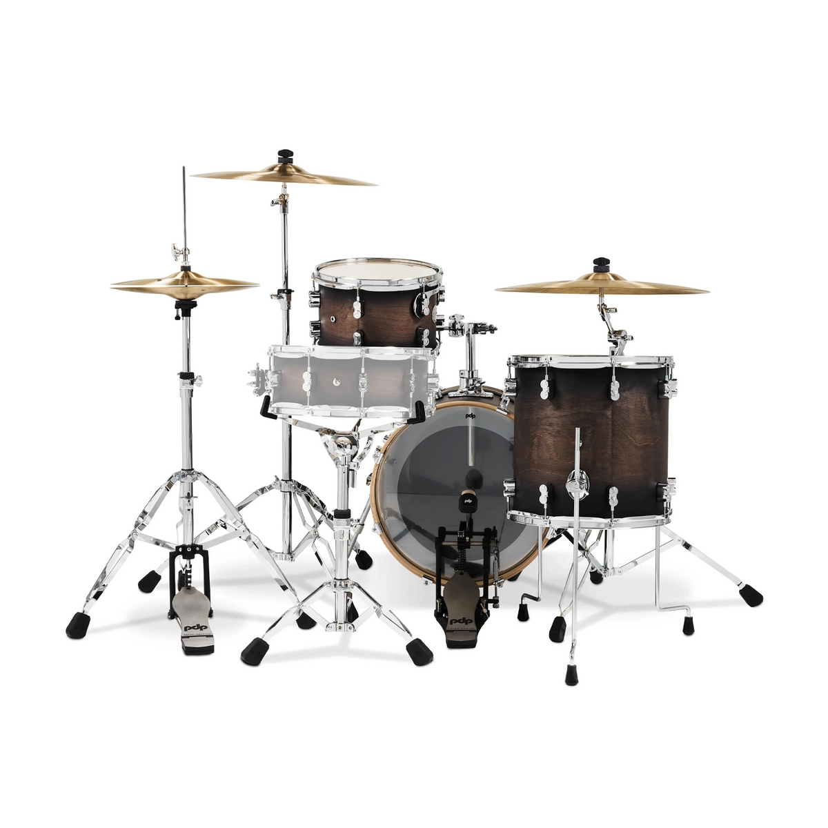 PDP Maple 3 Piece Bop Kit - Satin Charcoal Burst