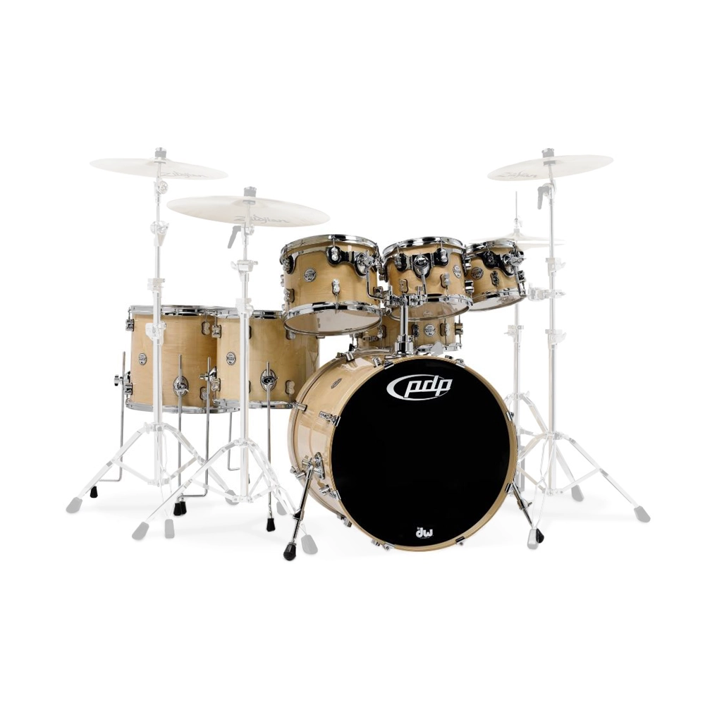 PDP Concept Maple Shell Pack - 7-Piece - Natural Lacquer