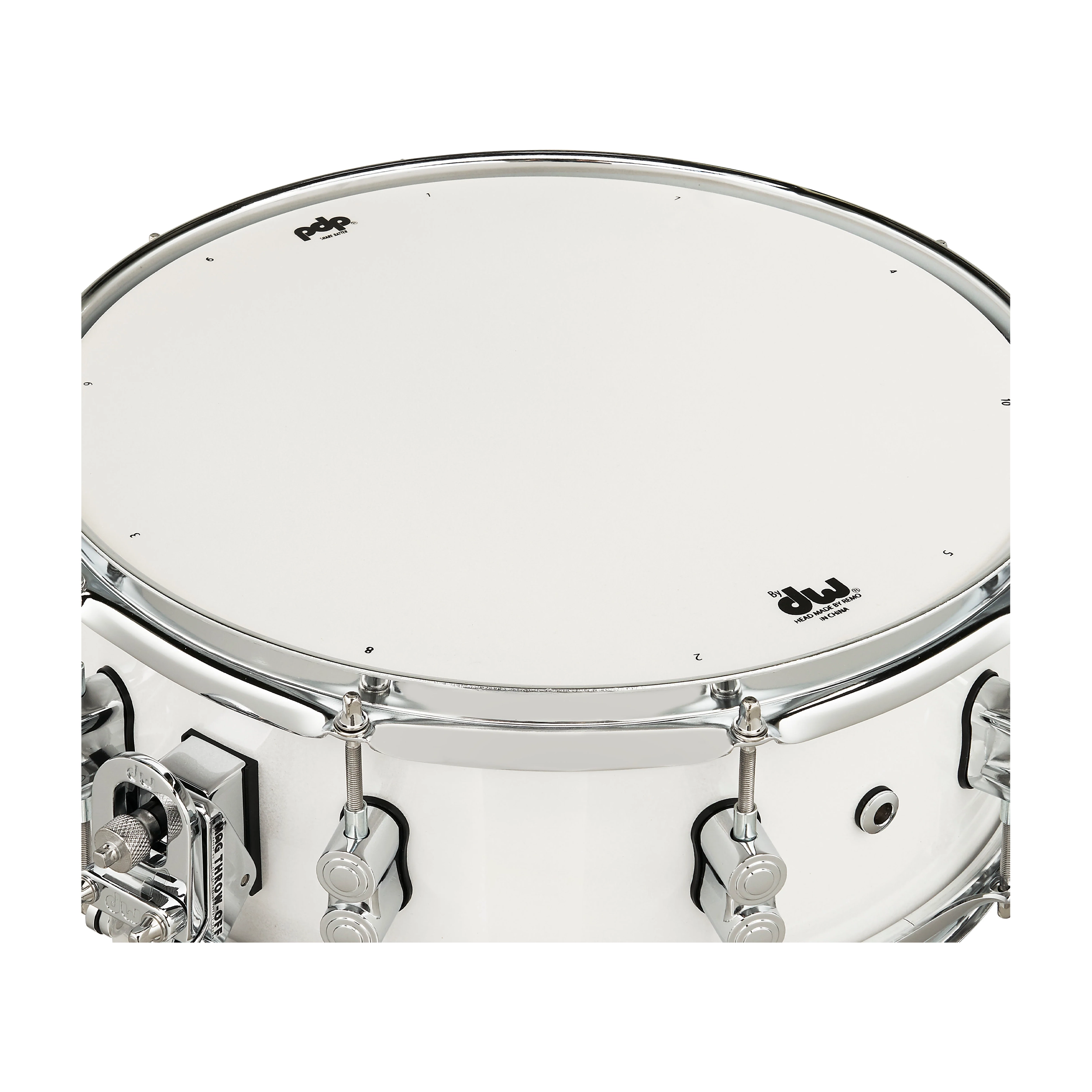 PDP Concept Maple 5.5" X 14" Maple Snare Drum - Pearlescent White