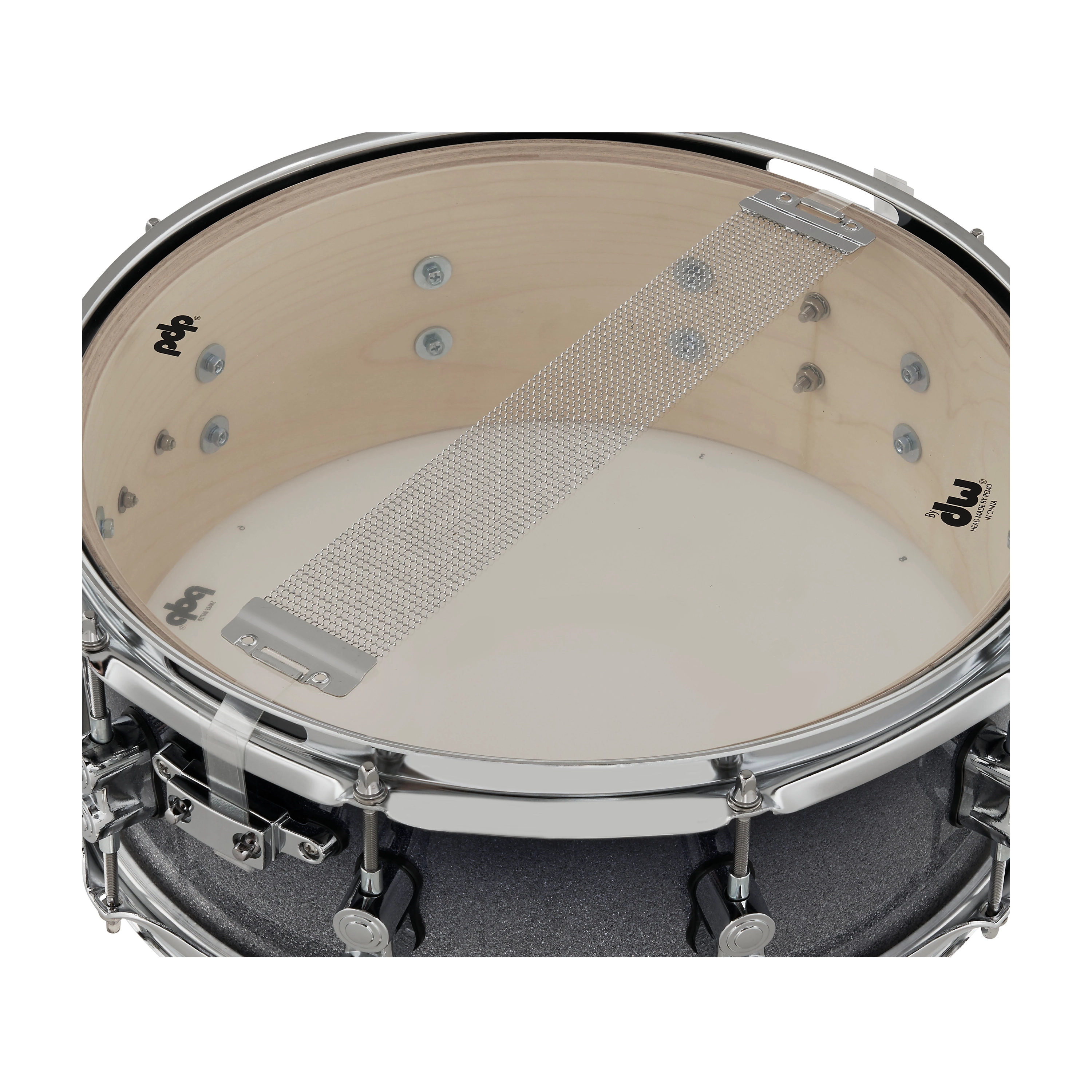 PDP Concept Series 5.5X14 Maple Snare - Silver To Black Fade