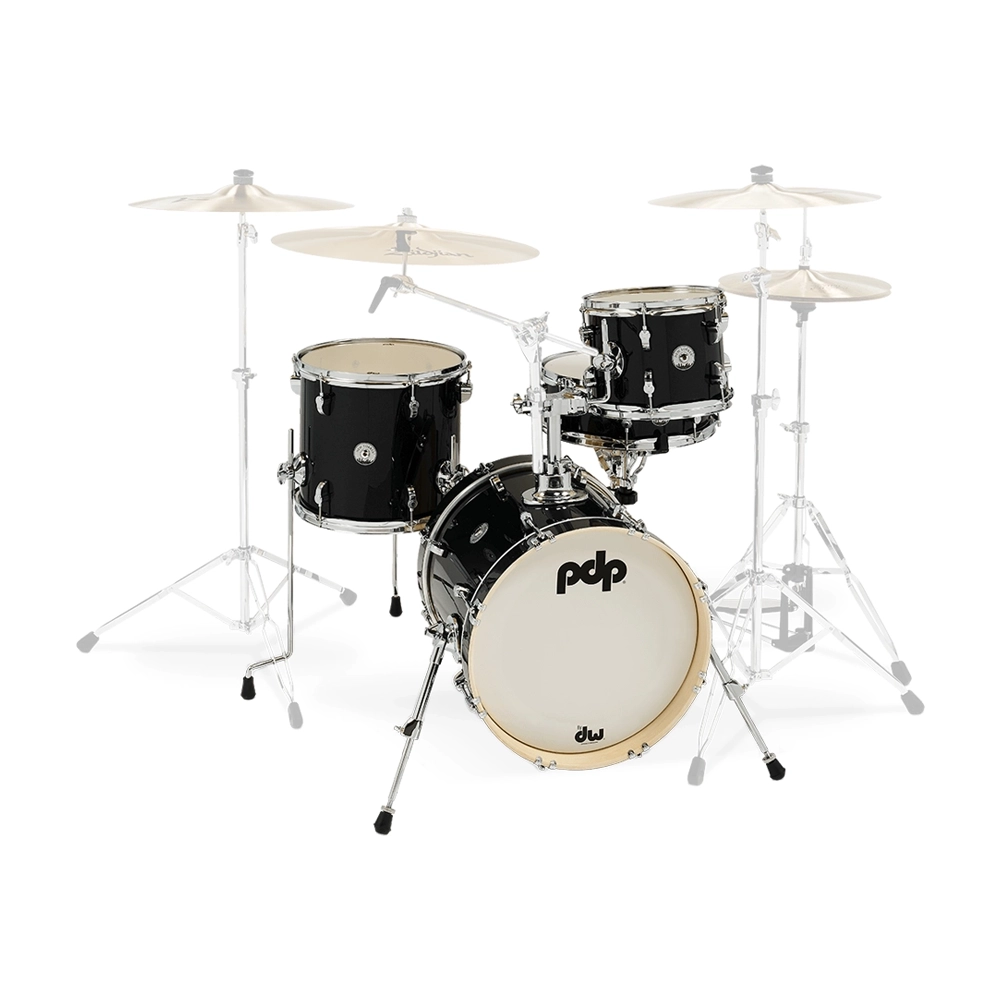 PDP New Yorker 4-Piece Shell Pack - Black Onyx Sparkle
