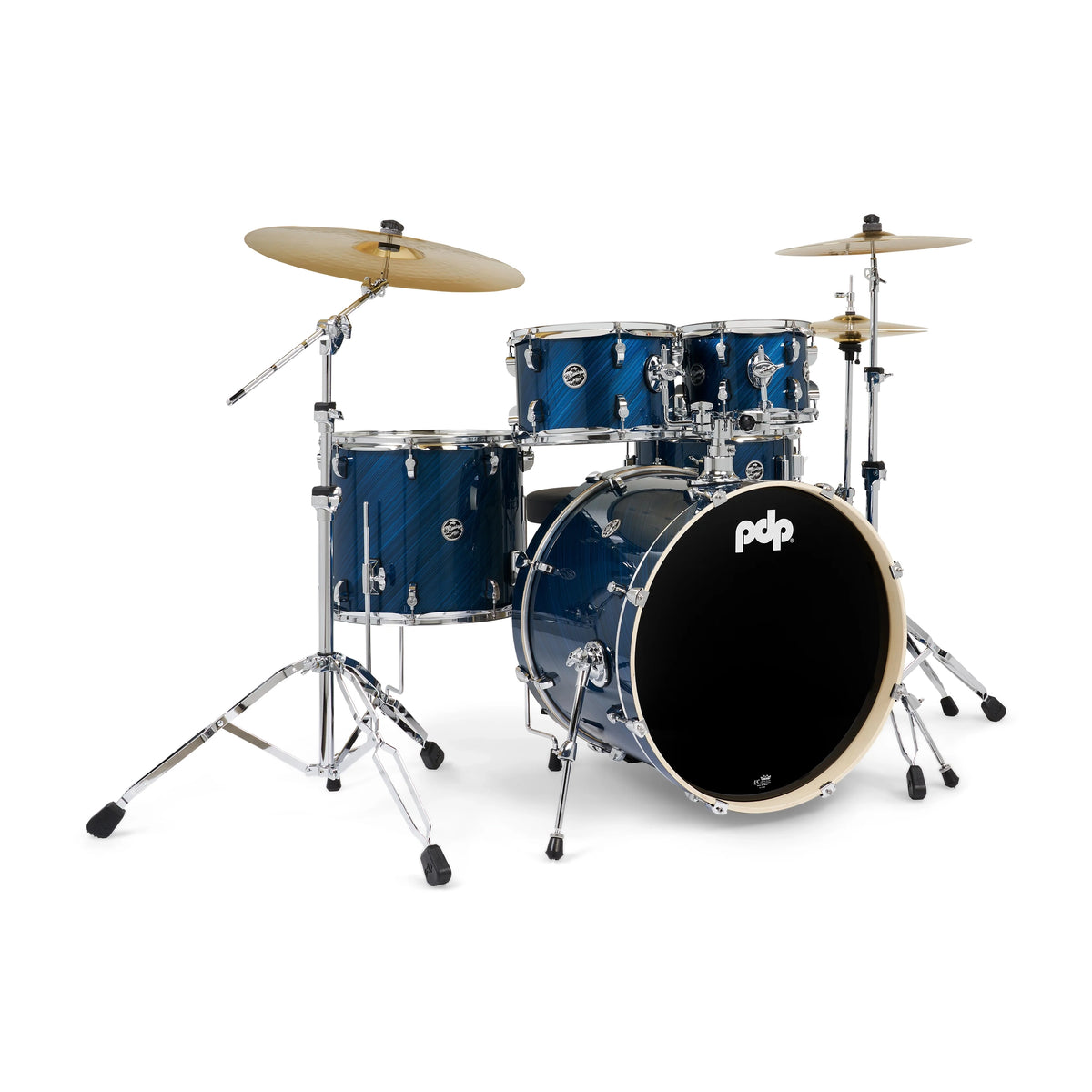 PDP Mainstage 5-Piece Complete Drum Set - Twisted Blue Steel
