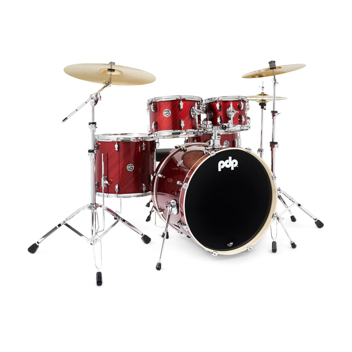PDP Mainstage 5-Piece Complete Drum Set - Twisted Cherry