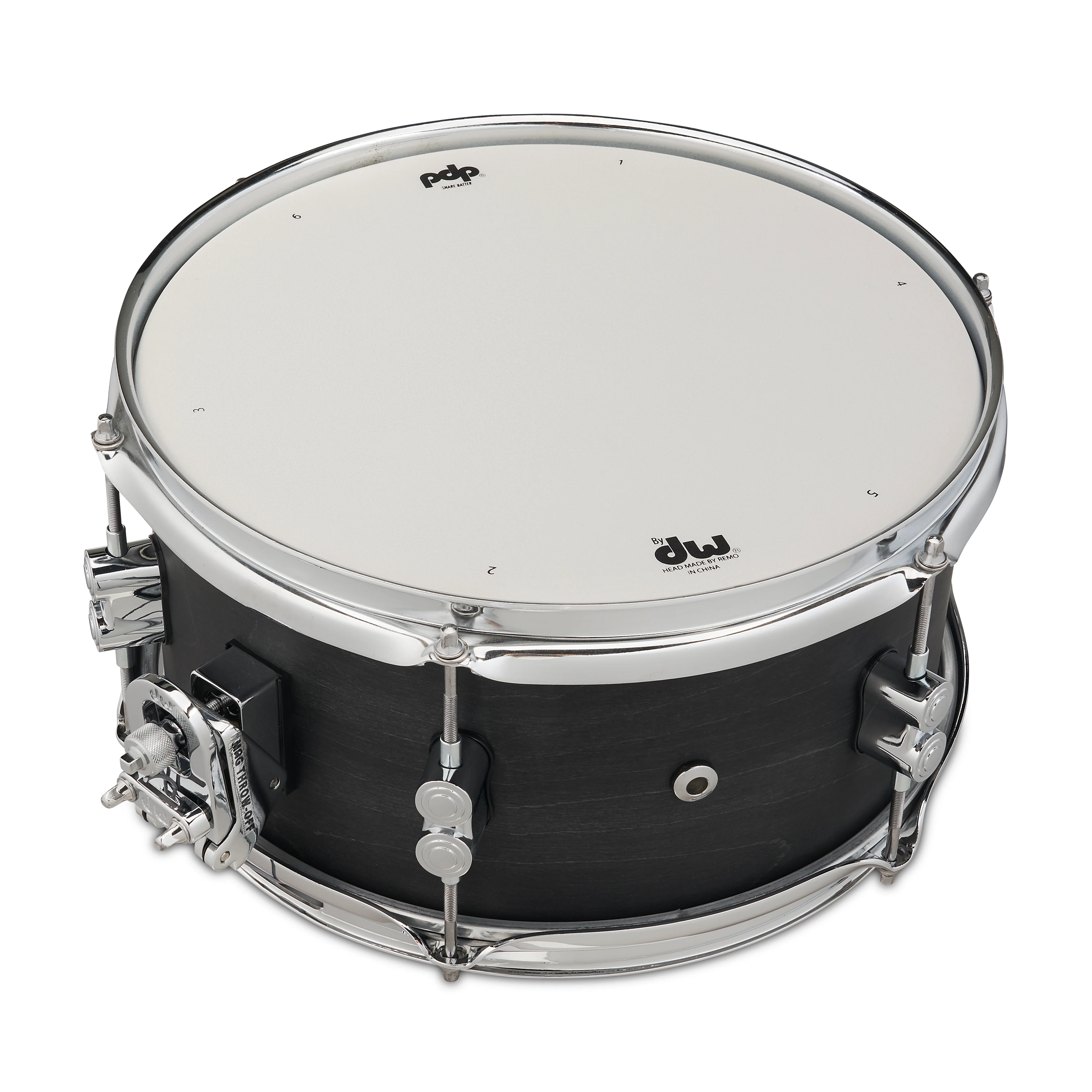 PDP by DW Black Wax Maple Snare Drum 12x6 Inch