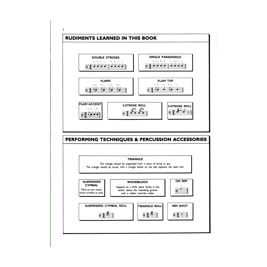 Yamaha Band Student - Book 1 - Percussion